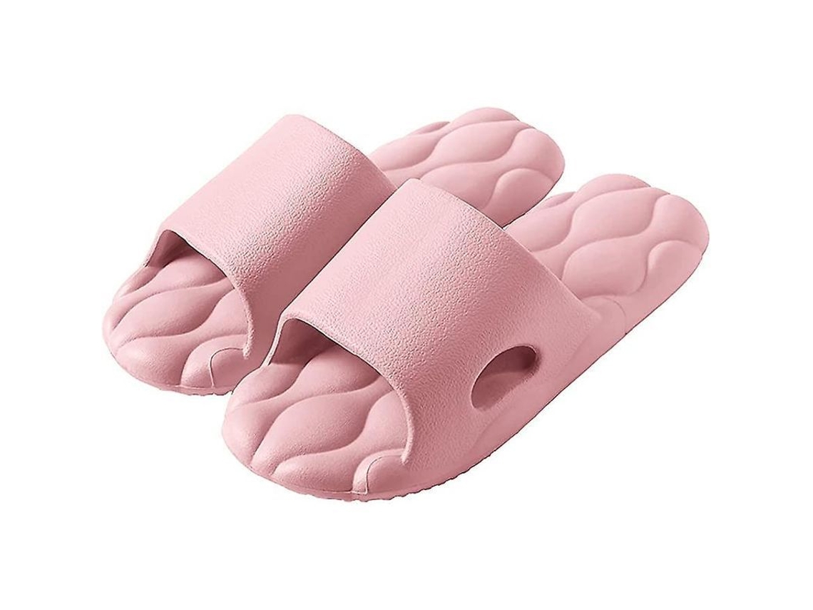 2026-pantuflas De Masaje Para Mujer Y Hombre Confortables Ligero Antideslizante Para Ducha Rosa
