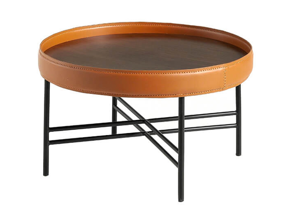 Mueble de Apoyo ANGEL CERDÁ S.L. 2058 (Marrón, Negro - MDF - Ø62 x 35 cm)