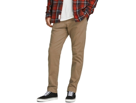 Pantalones para Hombre JACK & JONES Stollie jagger sa Beige (32)