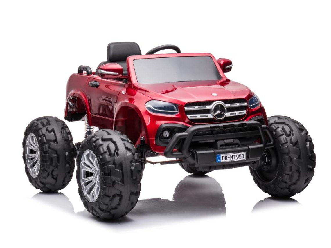 Mercedes Dk Mt950 4x4 Batería Coche Lacado Rojo B.active