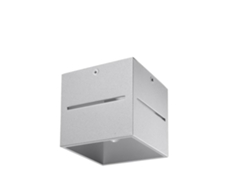 Sollux Sl.0208 Lámpara De Techo Lobo Gris