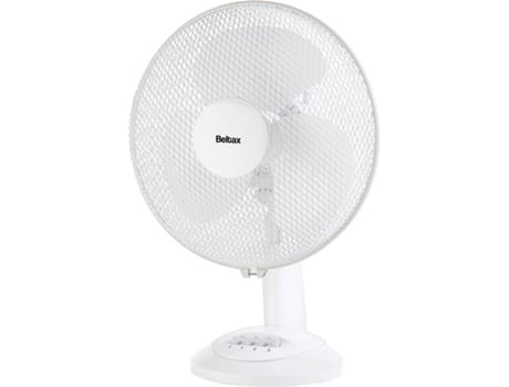 Ventilador de Mesa BELTAX BTF-4020 (3 velocidades - 40 W - Diámetro 30 cm)