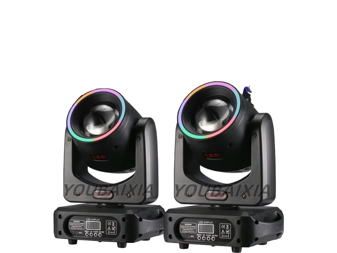 Iluminación escénica, mezcla de colores RGBW, opciones de control DMX, 2 luces, conector OEM
