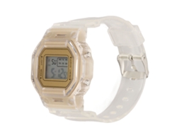 Reloj Deportivo Digital Led Resistente Al Agua Dorado