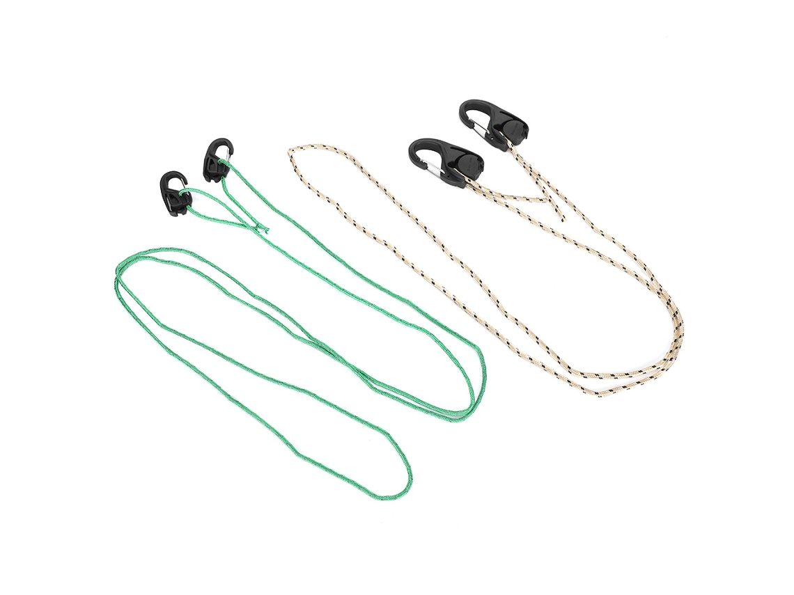 Gancho De Cordón Para Tienda Carabineros Ajustable Accesorios De Camping Al Aire Libre