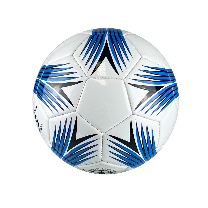 (talla 5, Azul) 1 Balón De Fútbol, Duradero Y Suave, Adecuado Para Entrenamientos Y Partidos De Adultos.