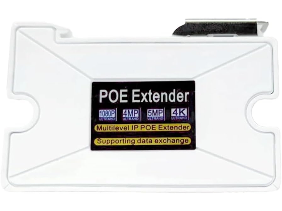 Extensor Poe 1 T0 2 Puertos 10/100m Multinivel Ip 300 Metros Cat5/5e/6
