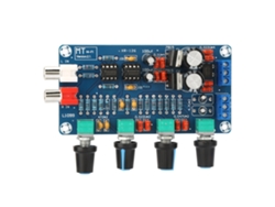 2026-as-board NE5532 XH-M164 Preamplificador de tono Control de volumen con ajuste de 4 vías AC 15V