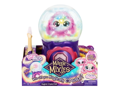 Peluche con Sonido Moose Toys My Magic Mixies Rosa Interactivo Peluche