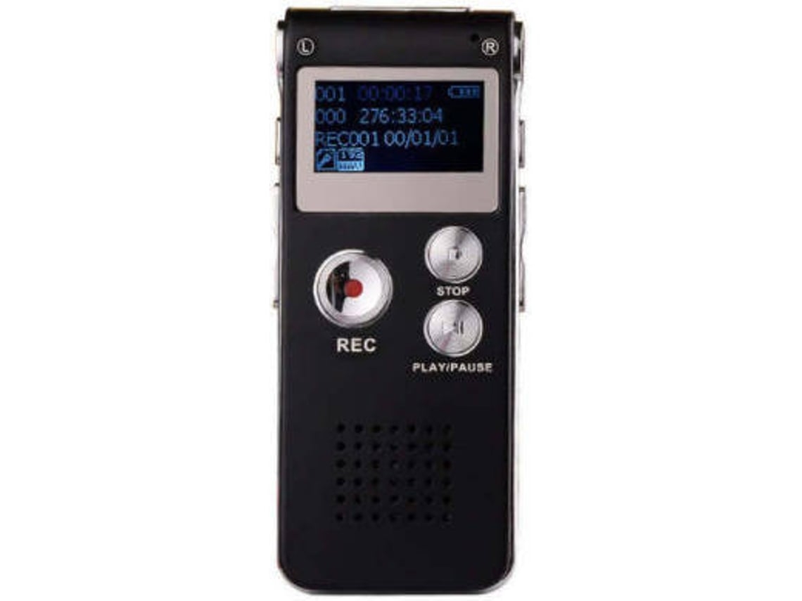 Grabadora de voz digital con memoria flash USB Reproductor de mp3  -32Gbblack (Usado)