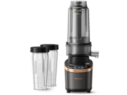 Batidora De Alta Velocidad Philips Serie 7000, Tecnología Problend Ultra, 1,8 L, 6 Programas, Plata, Negro (hr3770/10)