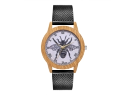Reloj De Pulsera Unisex De Cuarzo, Moderno E Informal, Duradero, Negro, Para Hombres Y Mujeres.