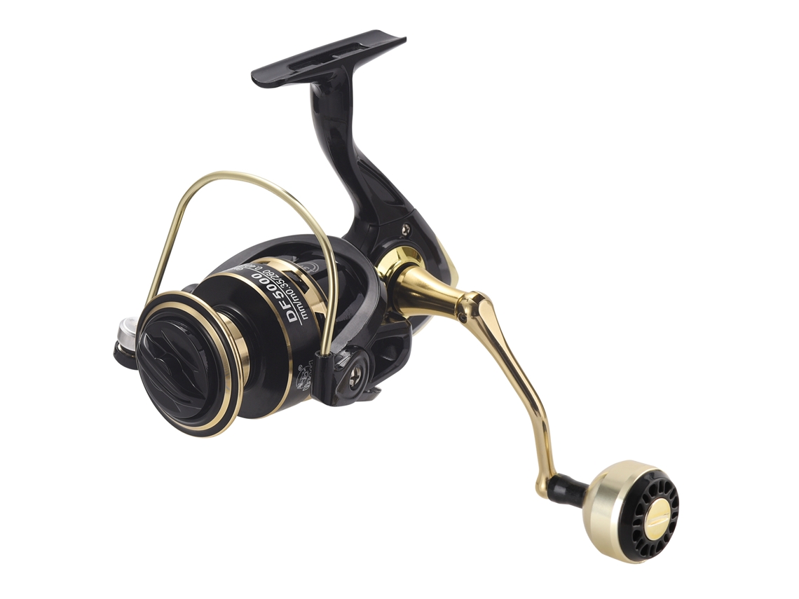 Carrete De Pesca 13+1bb Con Manivela Intercambiable 5.2:1 Para Pesca En Agua Dulce Y Salada.