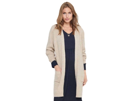 Chaqueta para Mujer ONLY Jade knit Beige (S)