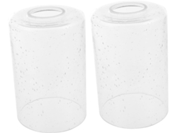 Juego De 2 Piezas De Vidrio Versátil Para Lámparas De Techo Modernas, Cubierta Protectora Para Iluminación Del Hogar.