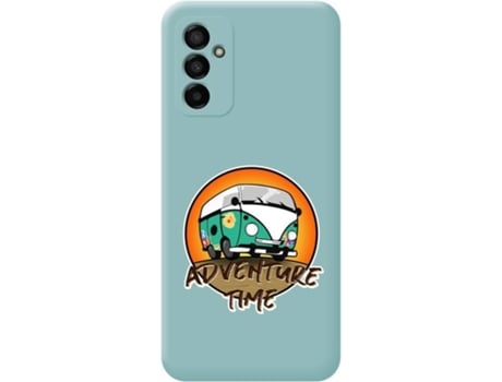Carcasa para Samsung Galaxy M23 5G TUMUNDOSMARTPHONE Silicona Líquida Dibujos Azul