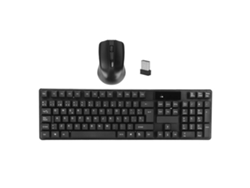 Combo Inalámbrico De Teclado Y Ratón 2.4g, Silencioso, Portátil, 1600 Ppp Para Portátil, Notebook, Pc, Ordenador