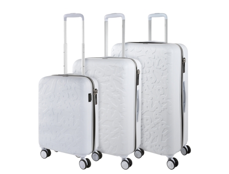 Juego 3 Maletas De Viaje Rígidas Zion ABS (55X36x20 / 66X43x25 / 75X49x27 Cm - 40/70/99L) LOIS