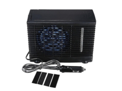 Ventilador de aire acondicionado portátil para coche, Enfriador evaporativo de hielo y agua, Mini, con adaptador para encendedor de cigarrillos, 12v