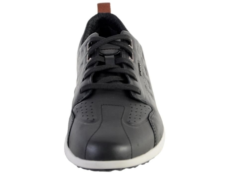 Zapatillas de Hombre GEOX Snake Versão Baixa Conforto Negro (42)