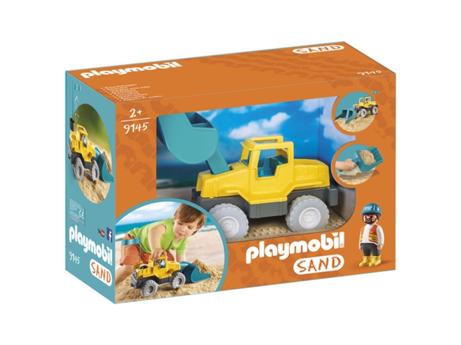 PLAYMOBIL Summer Fun: Excavadora 9145 (Edad Mínima: 2)