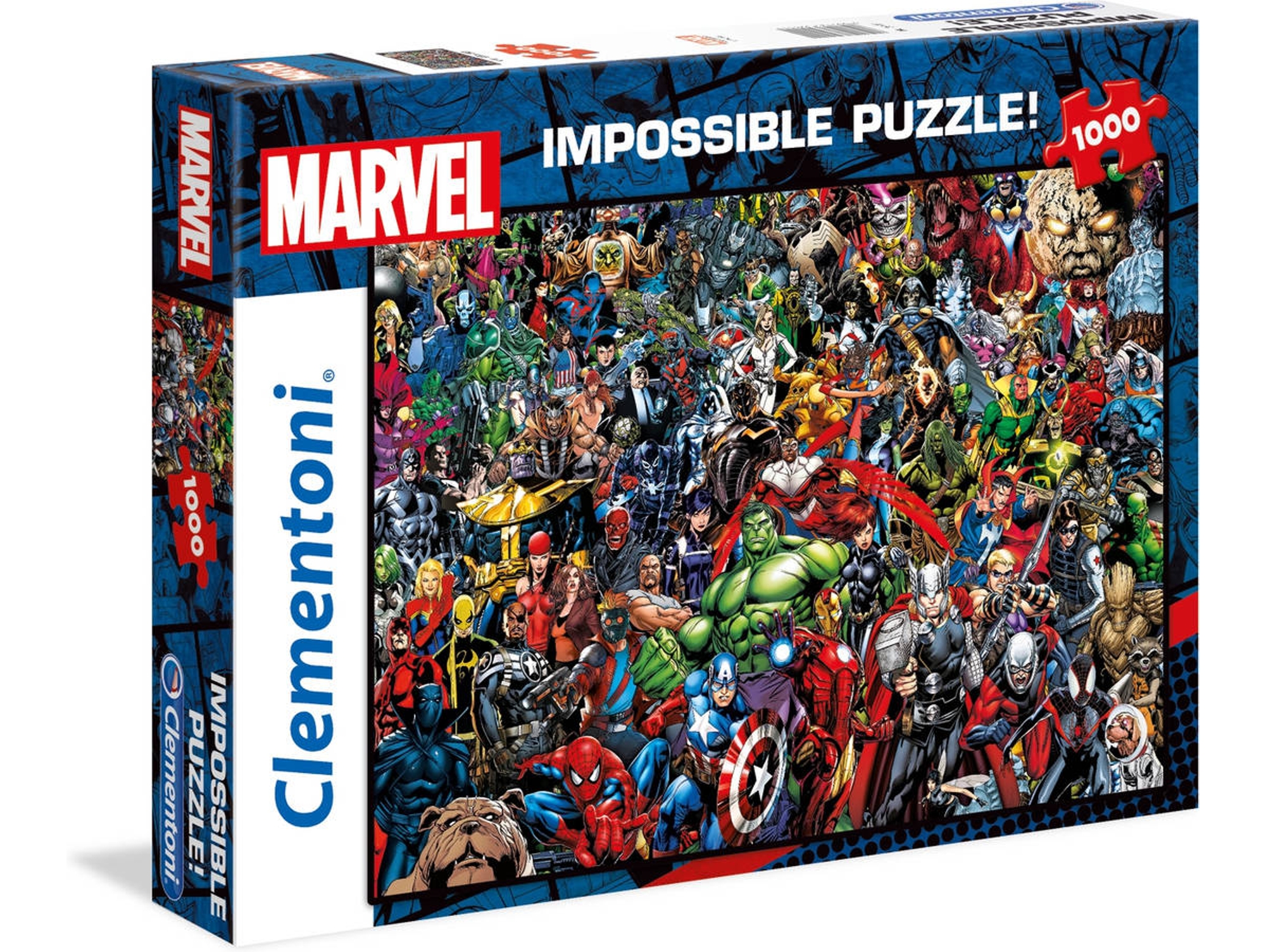 Puzzle CLEMENTONI Marvel: Impossible (1000 Piezas)