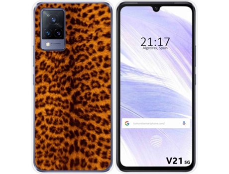 Carcasa Vivo V21 5G TUMUNDOSMARTPHONE Animal 03 Multicolor