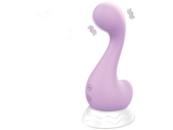 Vibrador De Silicona A Prueba De Agua Con 7 Modos De Vibracin Para Lamer 7 Para Mujeres (prpura) Yizhood