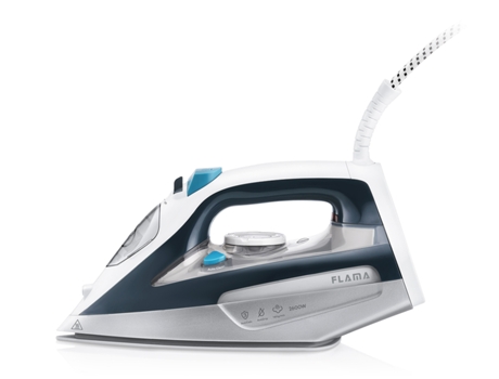 Plancha a Vapor FLAMA 5365FL (Jato Vapor 180 g/min - Base Cerámica)