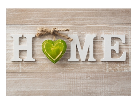 Papel de Pared ARTGEIST Home Heart (Green) (150x105)