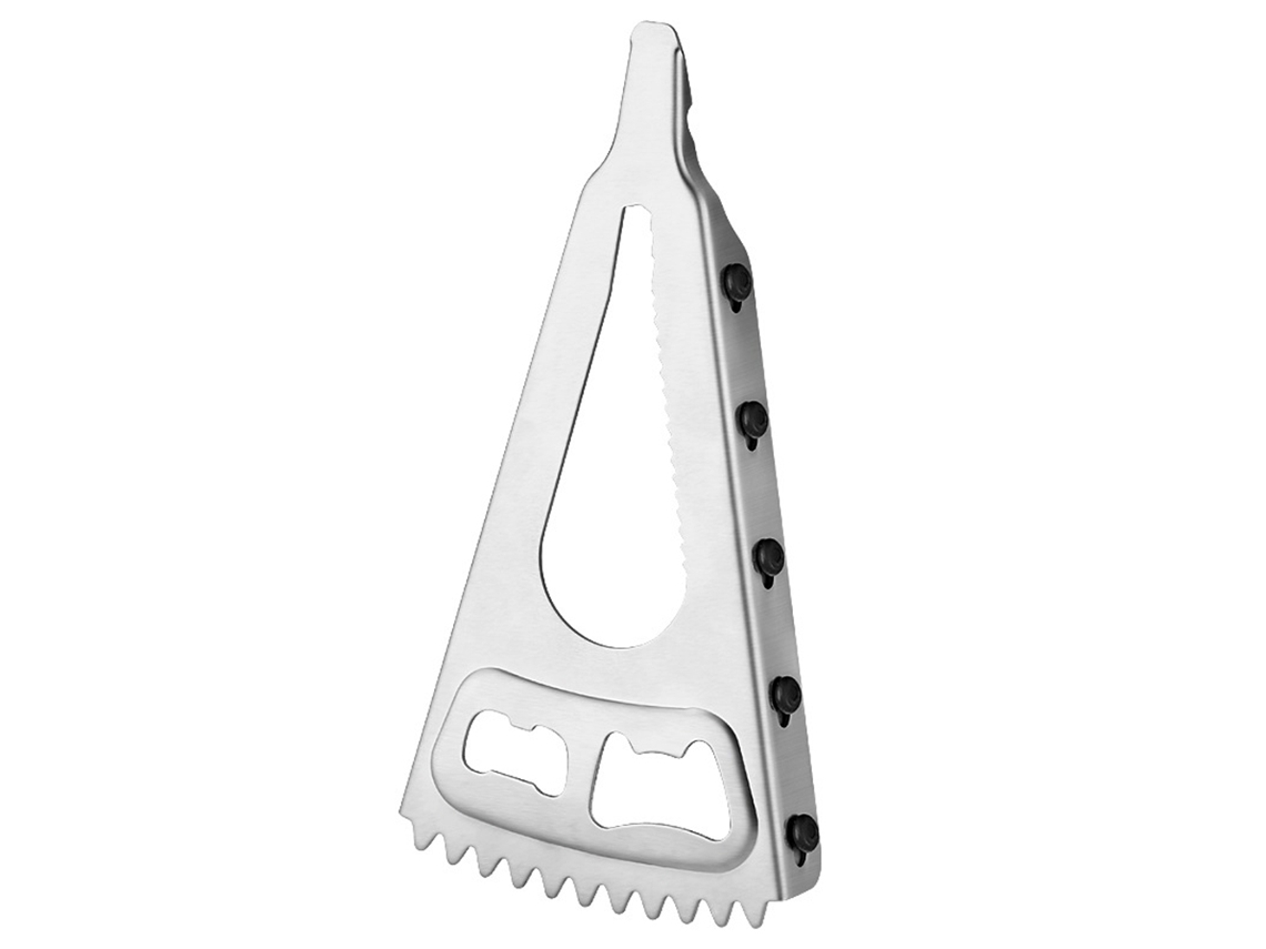 KOFIHETY Compañero versátil de cocina, abrebotellas manual de acero inoxidable con pinza para tapas de tarros, perfecto para una limpieza rápida en la cocina o