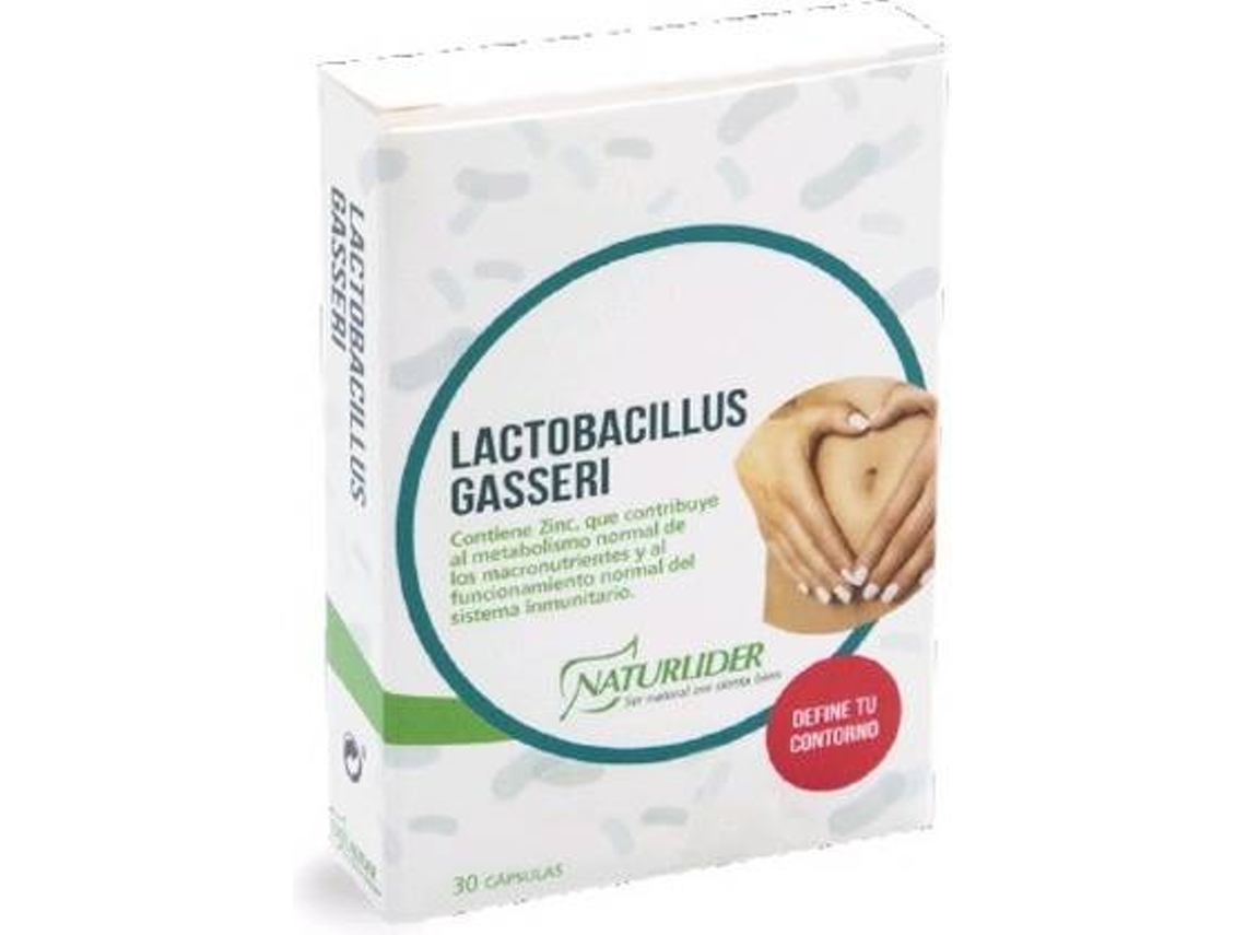 Complemento Alimentar NATURLIDER Lactobacillus Gasseri (30 cápsulas)