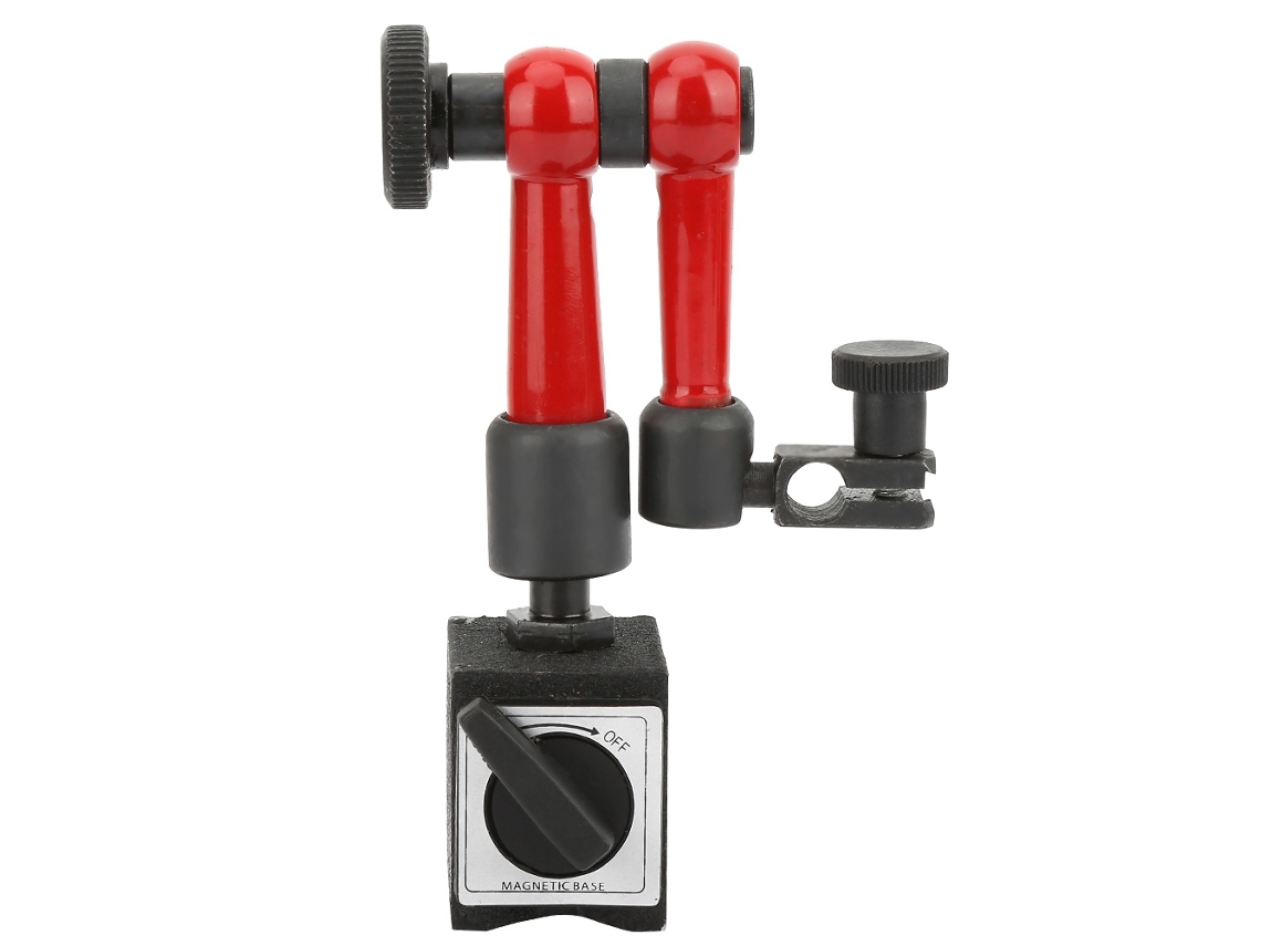 Base Magnética Flexible Y Resistente Para Soporte De Medidores, Con Pequeño Soporte Y Ajuste Universal Para Mecanizado.