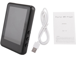 Reproductor Mp3 Con Pantalla Táctil De 2,4 Pulgadas, Mini Hifi Portátil De Metal Con Bluetooth.