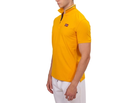 Polo de Hombre NAPAPIJRI Algodón Amarillo (L)