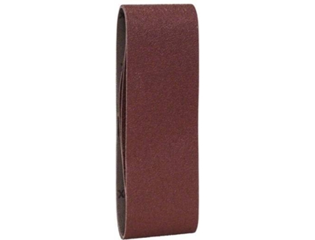 Conjunto de 3 Bandas de Lija BOSCH para Lijadora de Rolos - Qualidade Vermelho G= 60 - 80 - 100