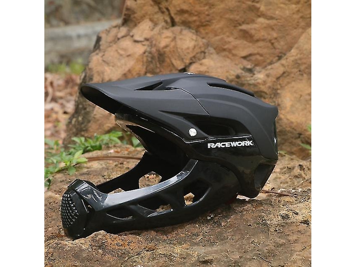 Casco Integral Profesional Para Bicicleta De Montaña Y De Carretera (negro), Talla Pequeña (58-62 Cm).