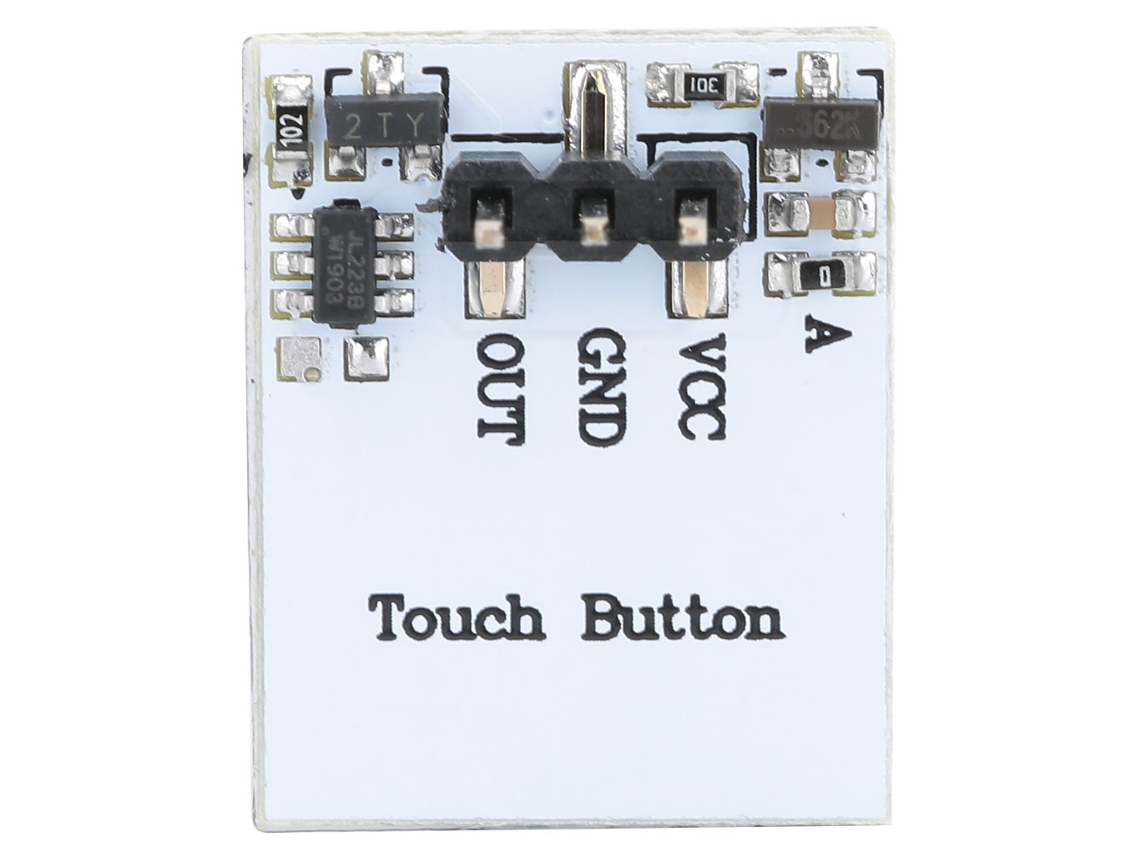 2026velora-2 Piezas Módulo de botón de interruptor táctil capacitivo Anti-interferencias Httm 2.7v-6v (verde)