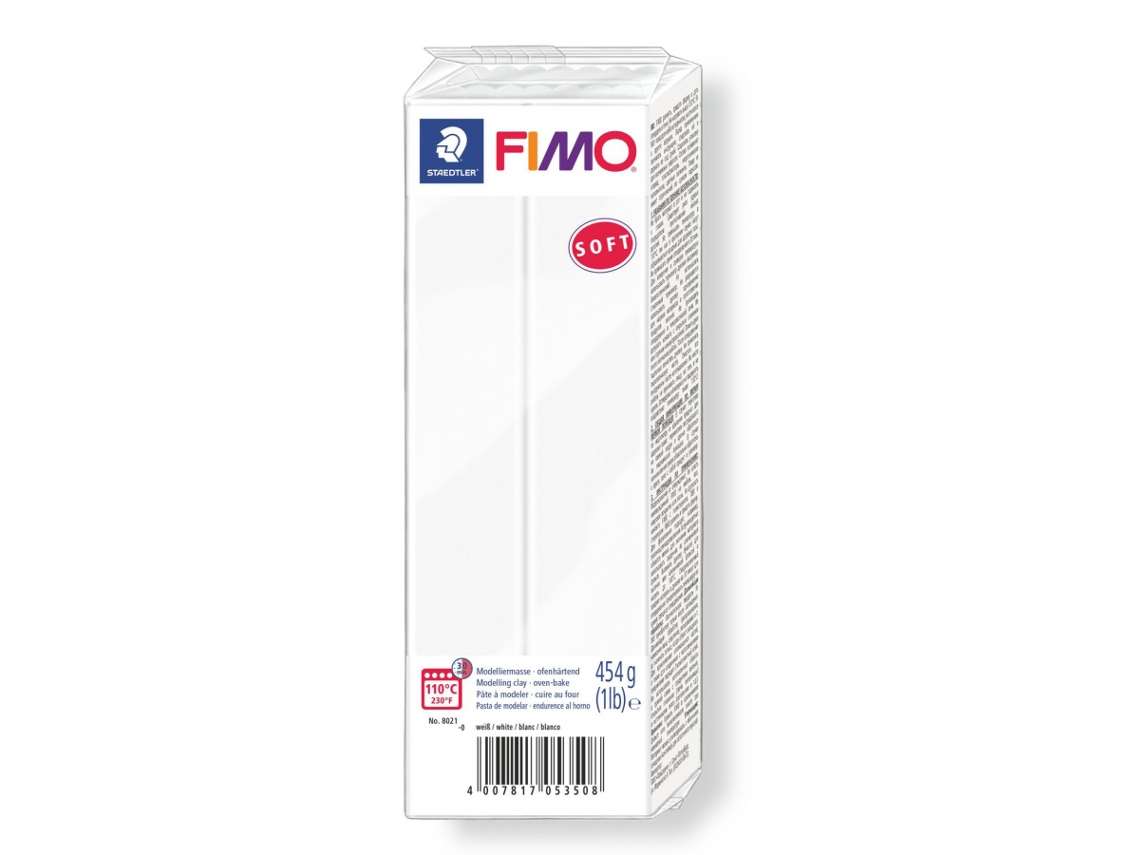 Masilla de Modelar FIMO Soft 454G Blanco