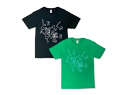 Le Tigre Broken Logo(black)t-shirt Rockinstone Size:xxxl