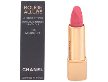 Labial CHANEL Rouge Allure Lipstick Barra De Labios N136-Melodieuse 3.5 g