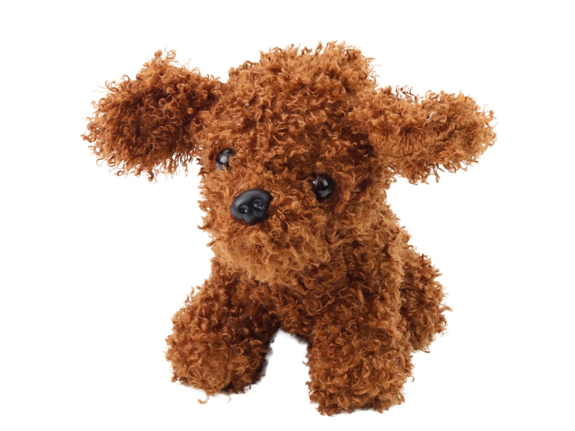 Caniche miniatura marrón 20cm B.active