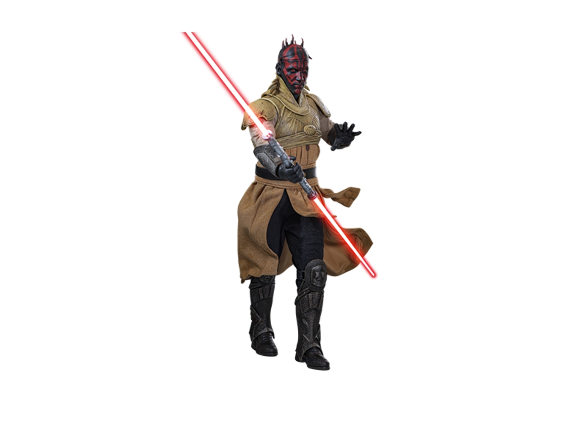 Figura de arte conceptual de Darth Maul de Star Wars: La amenaza fantasma (Mms778b) de Hot Toys