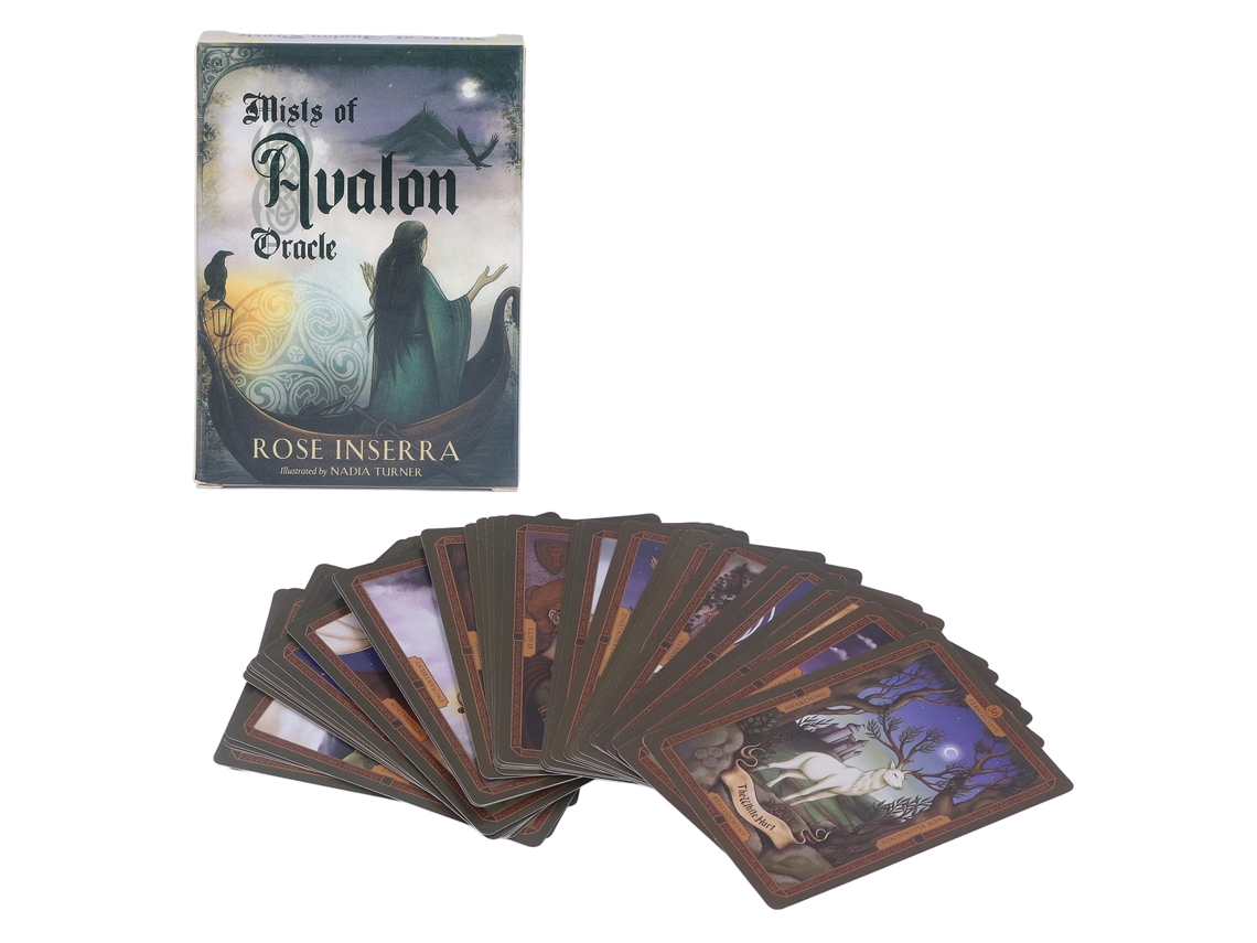 Baralho De Tarot Clássico Com Padrões Únicos Para Adivinhação E Jogo Em Cafés - 36 Cartões