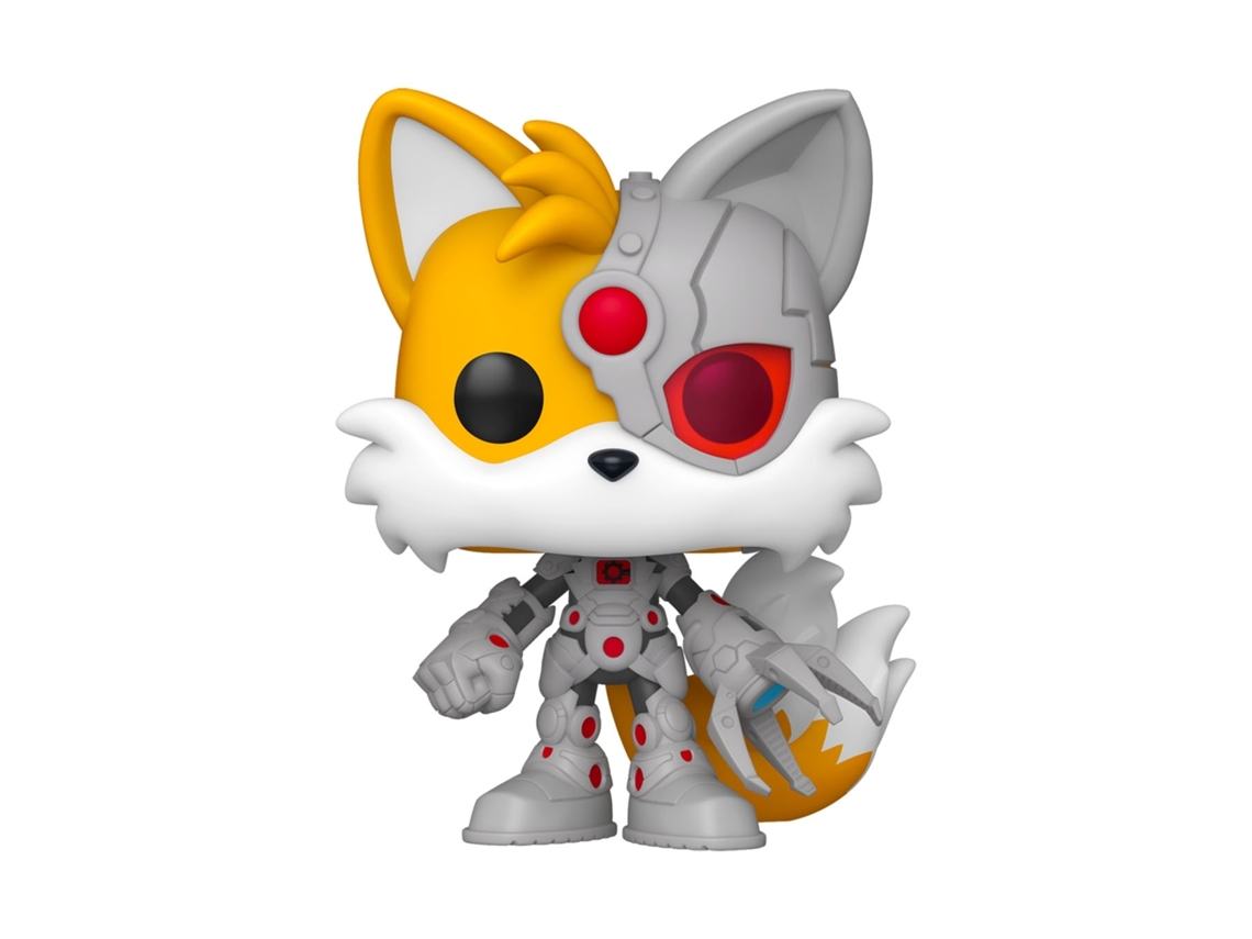 Funko Pop! Héroes Liga de la Justicia X Sonic The Hedgehog Tails como Cyborg 594 B.active