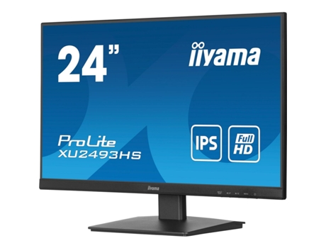 Monitor IIYAMA XU2493HS-B6 (Negro - Full HD - LED - IPS - Flicker free - 23,8" - 0,5 ms)