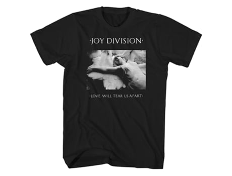 Camiseta ROCKINSTONE de Joy Division Love Will Tear Us Apart Camiseta ROCKINSTONE de Joy Division (XL)