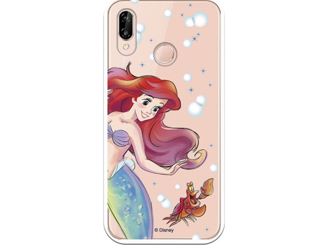 Carcasa Huawei P20 Lite DISNEY Ariel y Sebastián Multicolor