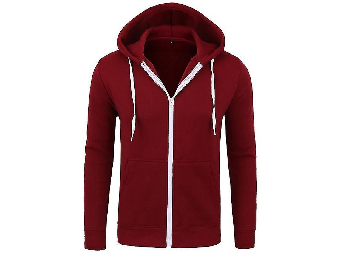 Chaqueta con capucha y cremallera para hombre, modelo 2026, tipo sudadera, ideal para actividades al aire libre en otoño e invierno.