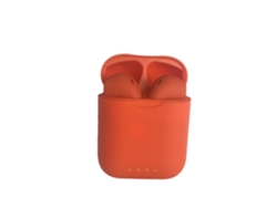 Auriculares Bluetooth True Wireless KLACK T00211 (In Ear - Micrófono - Rojo)
